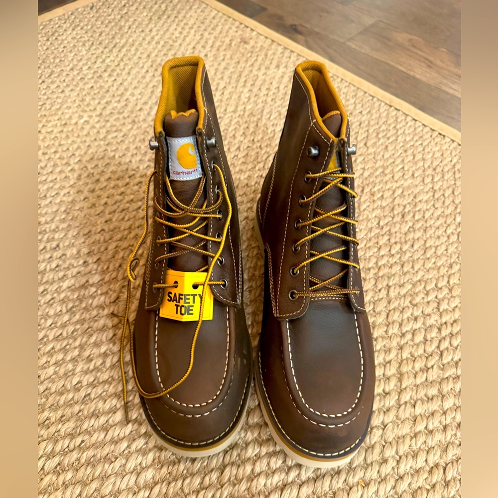 Carhartt steel toe boots